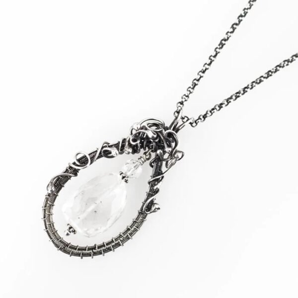 <i>Chantilly Lace Pendant - Quartz Crystal</i>