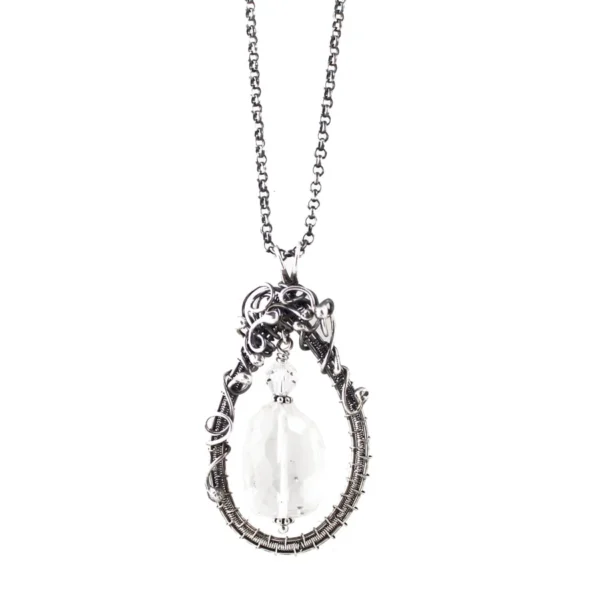 <i>Chantilly Lace Pendant - Quartz Crystal</i> - Image 4